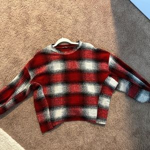 Zara Plaid Sweater